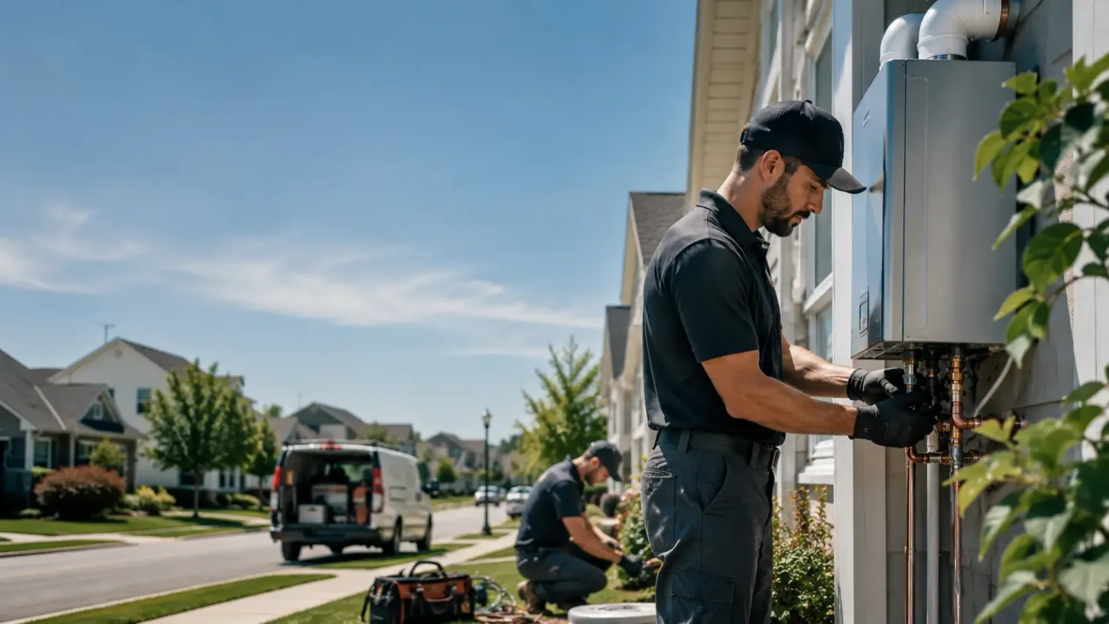 Tankless Water Heater Installation in Ideal, SD